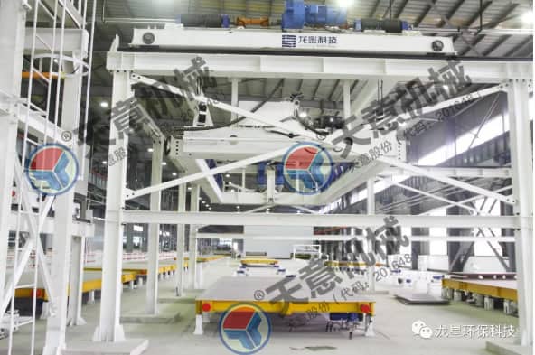 熱烈祝賀天意機(jī)械與龍星科技PC構(gòu)件生產(chǎn)線(xiàn)順利交接！